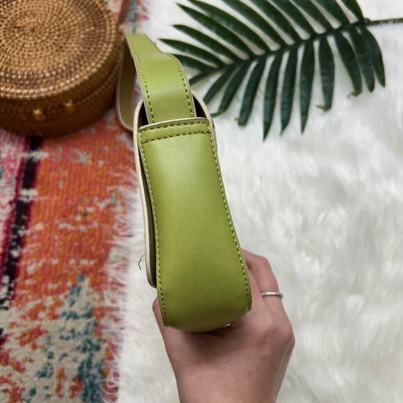 Vintage Y2K 2000s Green Mini Shoulder Bag Purse - Picture 4 of 9